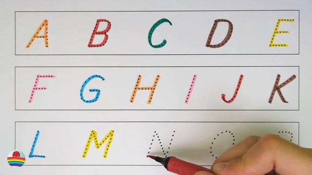 Learn the Letters of the English Alphabet from A to Z смотреть онлайн