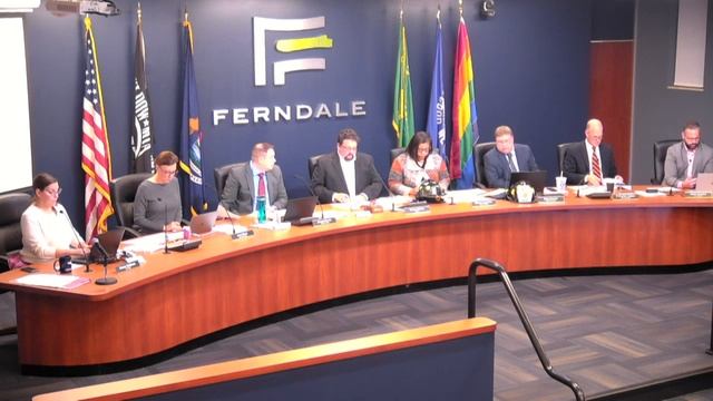 Ferndale City Council Meeting 10-14-19 смотреть онлайн