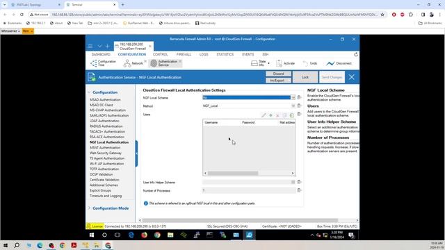 MSAD Barracuda Authentication смотреть онлайн