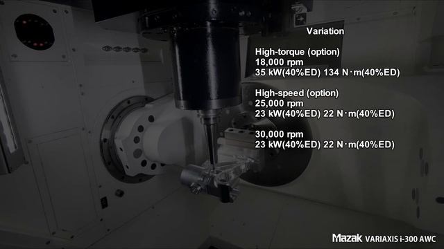 5-axis machining center VARIAXIS i-300 AWC dedicated to the automation of small parts смотреть онлайн