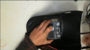 Сели батарейки в сварочной маске хамелеон