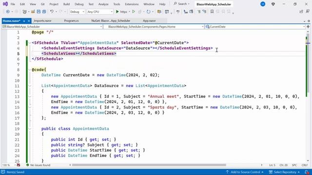 Getting Started with the Blazor Scheduler Component in a Blazor Web App смотреть онлайн