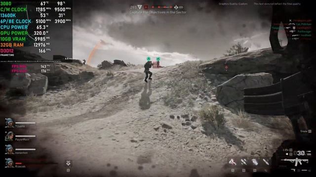 Delta Force Hawk Ops: RTX 3080 - 13600K [Low, Native - 1440P] смотреть онлайн