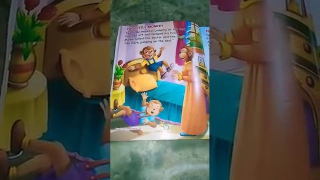 Two Little Monkey LKG English rhymes смотреть онлайн