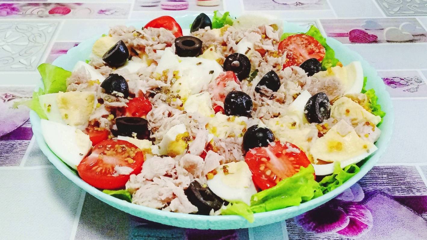 Нисуаз — вкусный салат с изысканной заправкой