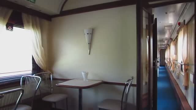 Поезд Москва - Ницца. Герлицкий VIP-вагон изнутри смотреть онлайн