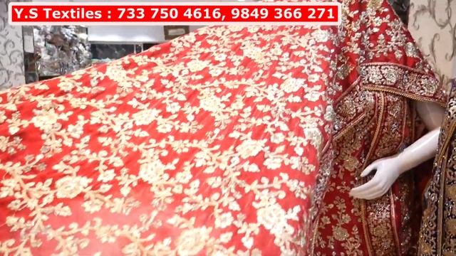 Charminar Designer Pakistani Bridal Dress, Khada Dupatta, Peplum & Cotton Suits | YS Textiles Hyd смотреть онлайн