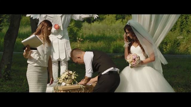 Свадебный день. Выездная регистрации в Баташевском саду смотреть онлайн