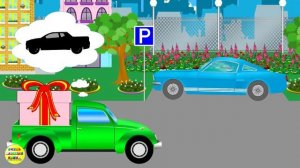 Мультики про машинки – силуэты. Серия 3. Очень важный канал развивающие мультики