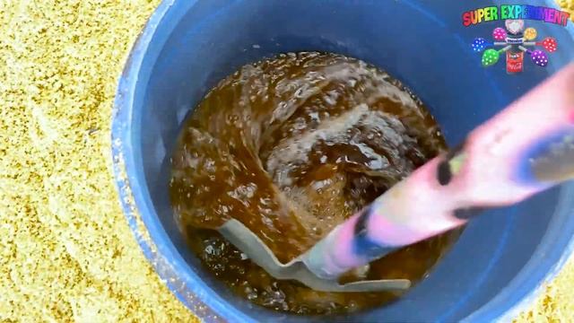 Big Yellow Eruption Volcano Toothpaste From Coca-cola ,Sprite,Fanta , Mirinda And MENTOS