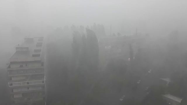 Киев, Виноградарь, 08.08.2019 Ливень и ураган. смотреть онлайн