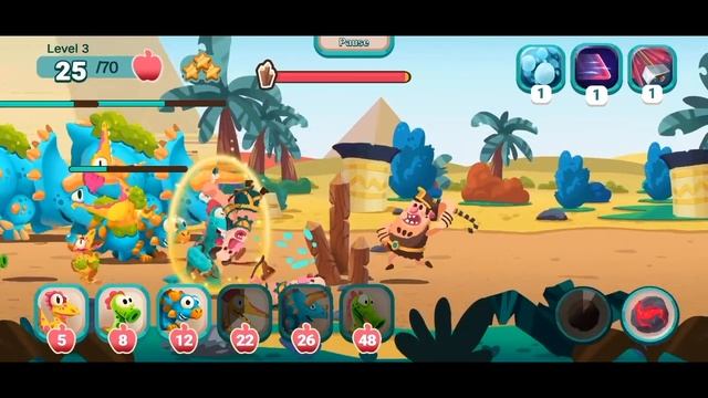 Dino Bash Travel Through Time Episode 2 /Дино Баш Путешествие во времени, серия 2 смотреть онлайн