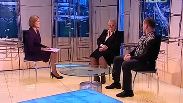 Анна Бабинина и Александр Почуев - о границах дозволенного - www.tv100.ru смотреть онлайн