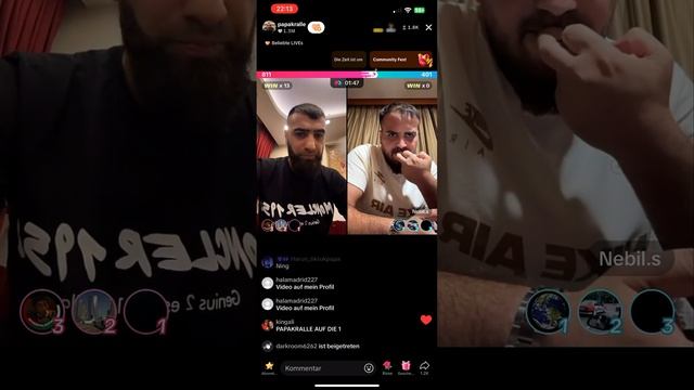 PAPAKRALLE WAR LIVE MIT NEBIL - SIE REDEN ÜBER CLAN BOSS KÜRT IBO ABIIIII😂 смотреть онлайн