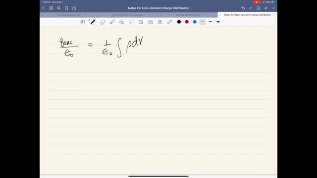 Using Gauss's Law for non-constant charge densities смотреть онлайн