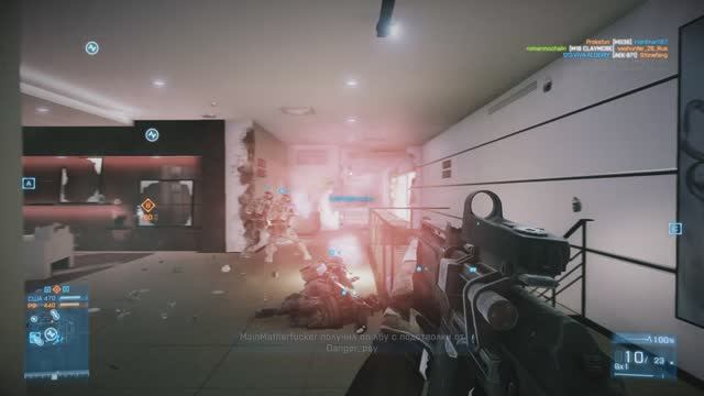 Вечерний Battlefield # 34. Battlefield 3. Башня "Зиба". Игра по сети. смотреть онлайн