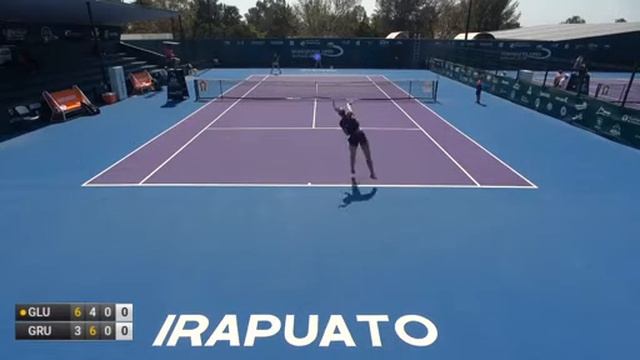 Glushko Lina v Grubor Ana - W60+H Irapuato (2°set) смотреть онлайн