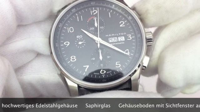 HAMILTON JAZZMASTER AUTOMATIK CHRONO MAESTRO H32716839 www.olfert.co смотреть онлайн