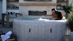 Надувная джакузи INTEX PureSpa Chevron Deluxe ; артикул 28446/28472 #intex #бассейн #джакузи