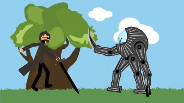 прикол робат с человеком и энло смотреть онлайн