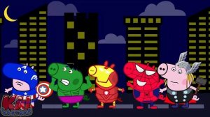 #Peppa Pig #Finger Family Collection  #Spiderman Combat #Dinosaur #Nursery Rhymes #Lyrics and more
