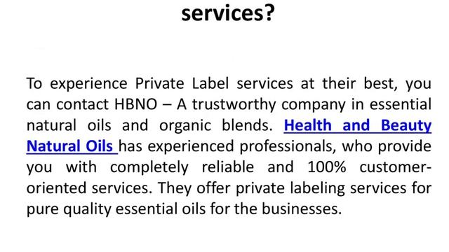 Private Label: A Great Opportunity in Essential Oil Business смотреть онлайн