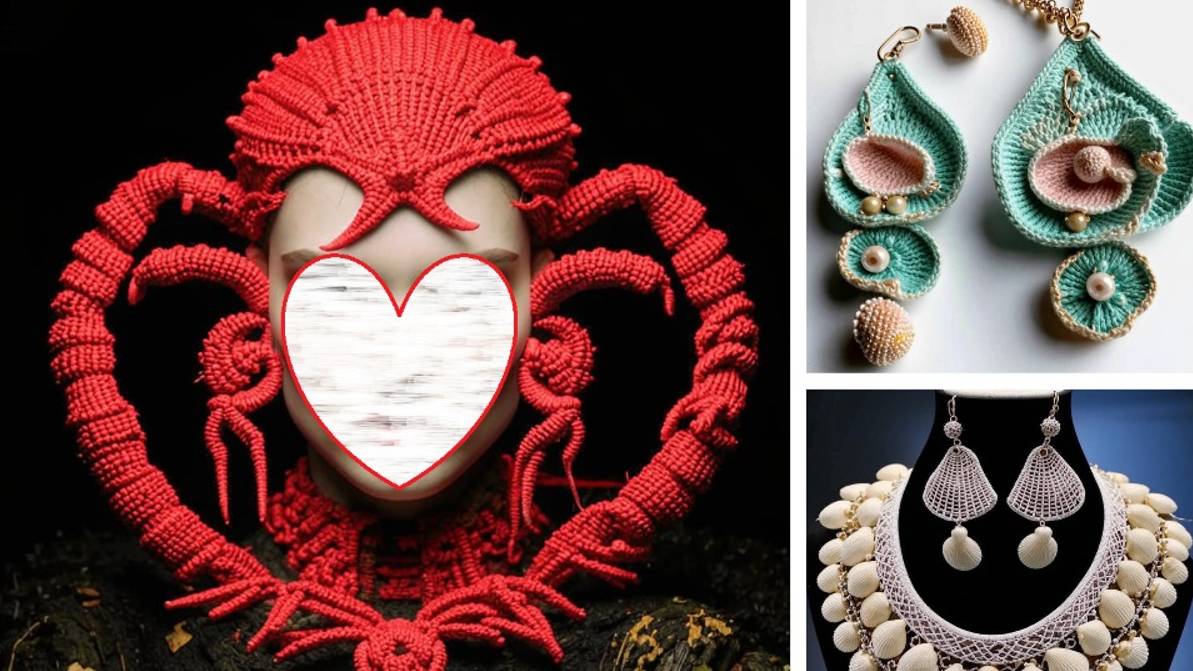 🐙🪼🐠🐡🪸МИКС украшений на тему "морские обитатели" от нейросети. ПОДБОРКА №1. Вязание.🐙🪼🐠🐡🪸 смотреть онлайн