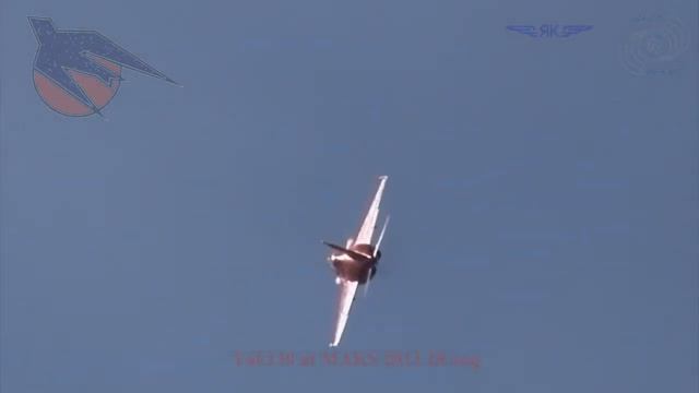 Yak 130 demo flight at MAKS 2013 aug 28 смотреть онлайн