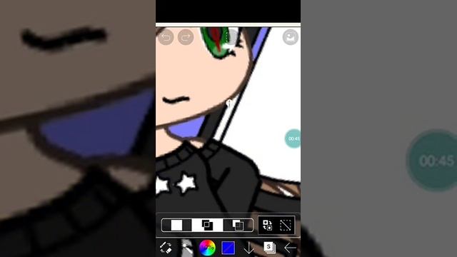 Como deixar a imagem em PNG pelo ibis paint X смотреть онлайн