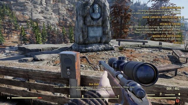 FALLOUT 76 | PC | Gameplay Español | Cap.10 Cargar el muerto смотреть онлайн