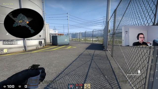 CS:GO - Nuke Secret Smokes (T-Side) смотреть онлайн