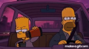 ~Chill lofi music for all moods~ #lofi #simpsons