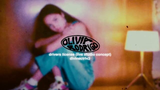 Olivia Rodrigo - drivers license (live studio concept) смотреть онлайн