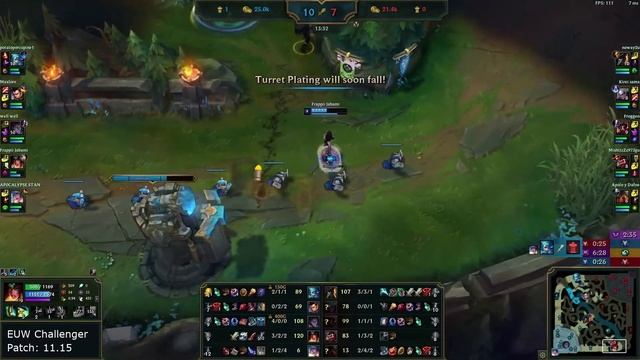 Sivir ADC & Sona vs Graves & Nautilus - EUW Challenger 12/2/6 Patch 11.15 Gameplay смотреть онлайн