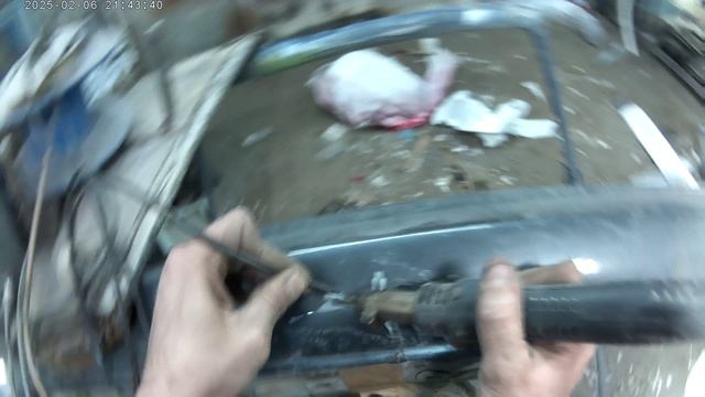 ремонт бампера ч.2