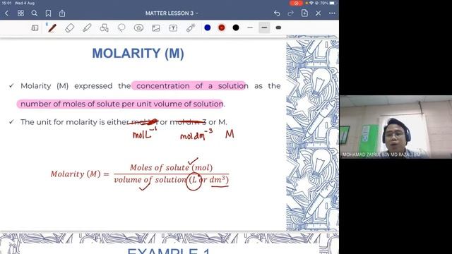 LESSON 3 MOLE CONCEPT AND CONCENTRATIONS смотреть онлайн