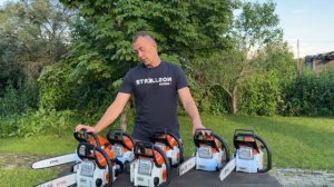 Обзор новинок бытовых бензопил  STIHL. Штиль MS - 162, MS - 172, MS-172C, MS - 182,  MS-212