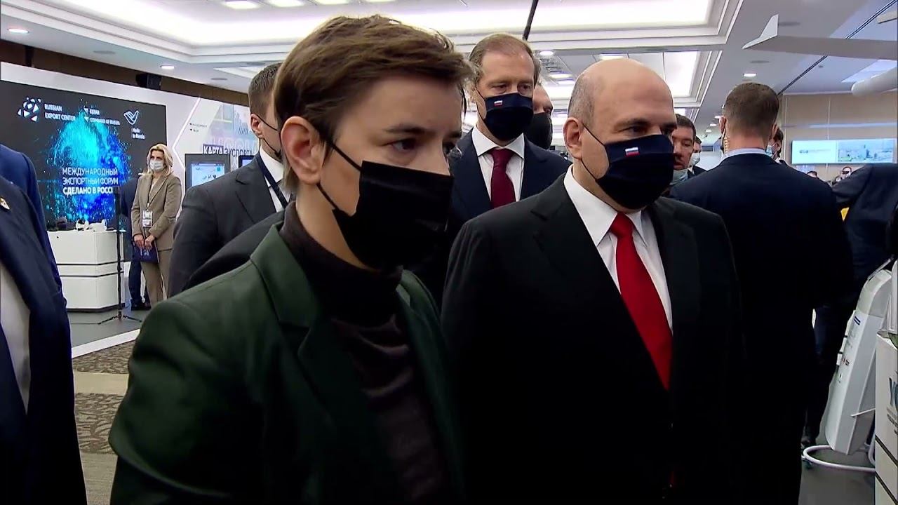 Главы правительств России и Сербии посетили стенд МТЛ на форуме «Сделано в России-2021»