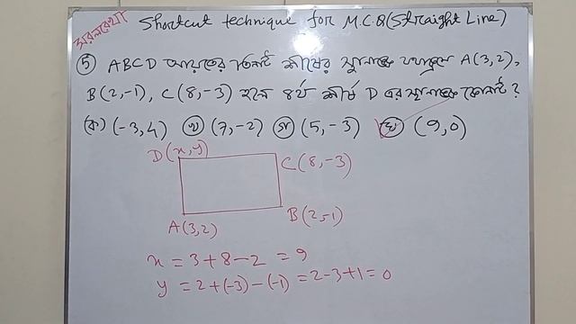 H.S.C Math ll Straight line(M.C.Q) shortcut ll смотреть онлайн