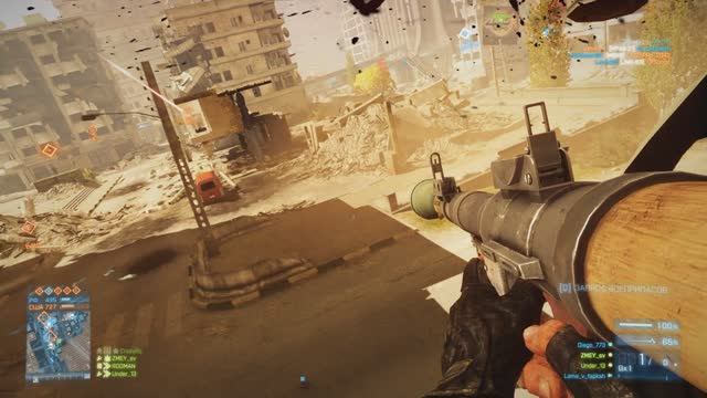 Вечерний Battlefield # 37. Battlefield 3. Массив Марказ. Игра по сети. смотреть онлайн