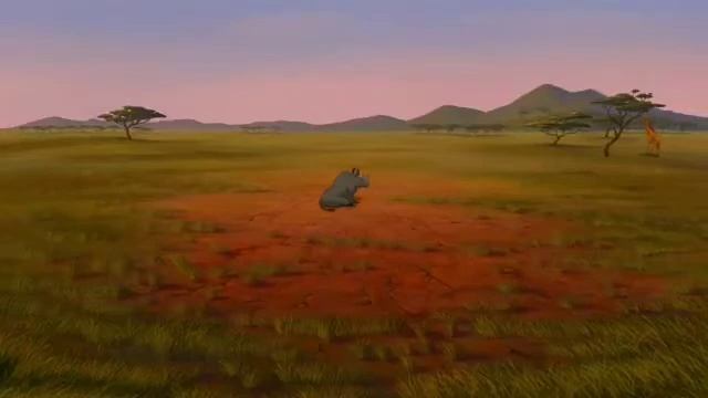 The Lion King 01 Disney 1994 Zazu Puts Rhino Is Sitting Russian смотреть онлайн