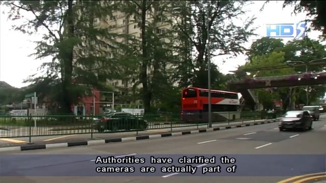 Cameras at Geylang overhead bridge part of Safe City Test Bed Project - 22Oct2013 смотреть онлайн