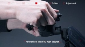 ROG Ergo Monitor Arm AAS01 Setup  | ASUS SUPPORT