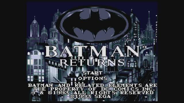 Batman Returns на ПК (Sega CD) GAME OS УБИЙЦА РЕТРО ЖЕЛЕЗА