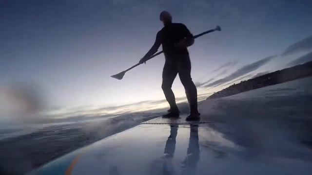 Early morning Sumner Sup surf смотреть онлайн