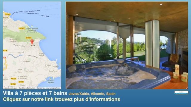 Villa à 7 pièces et 7 bains à vendre à Javea/Xabia, Alicante, Spain смотреть онлайн