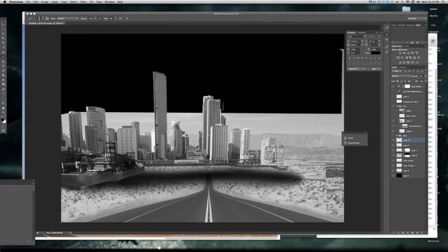 Speed Art - Deformed City - Nefus Design - HD смотреть онлайн