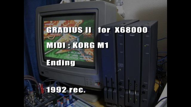 GRADIUS II for X68000 MIDI Ver. Ending смотреть онлайн