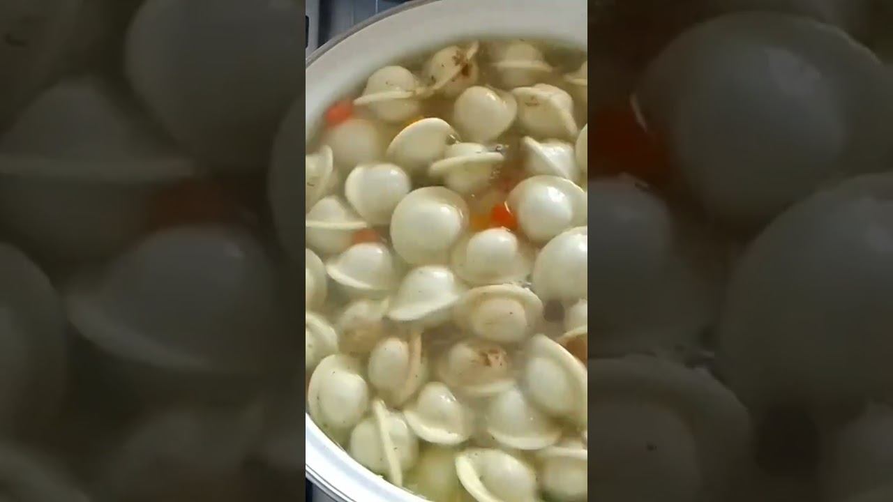 Суп с картофелем и пельменями смотреть онлайн