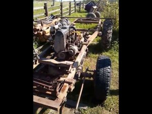 Установил двигатель ВАЗ на раму УАЗ